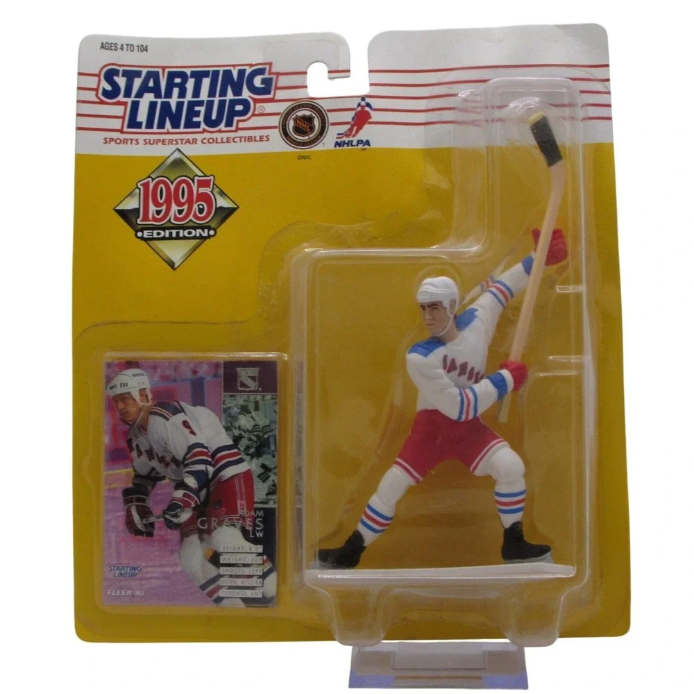 1995 Starting Lineup Adam Graves New York Rangers Hockey Figure